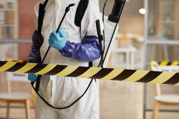 Professional Blood Cleanup technician working in Manor, TX